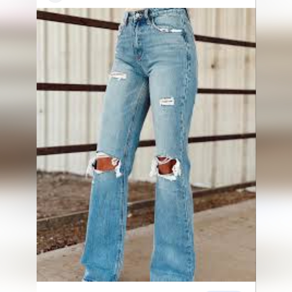 High rise 90's jeans